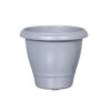 Vaso Redondo Médio 14,5L cinza plasnew Vaso Redondo Médio 14,5L cinza plasnew
