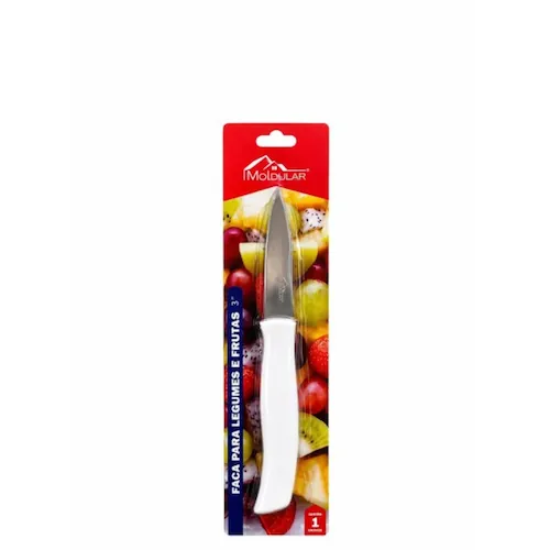 FACA LEGUMES E FRUTAS CABO BCO 3' MR375 moldular