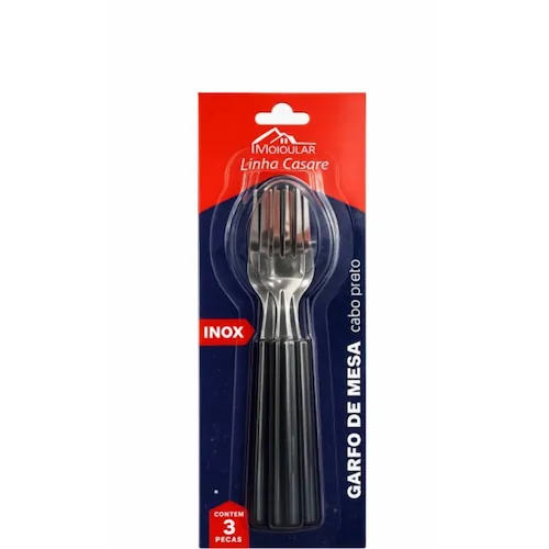 GARFO MESA INOX CABO PTO C3PÇS MR392 moldular